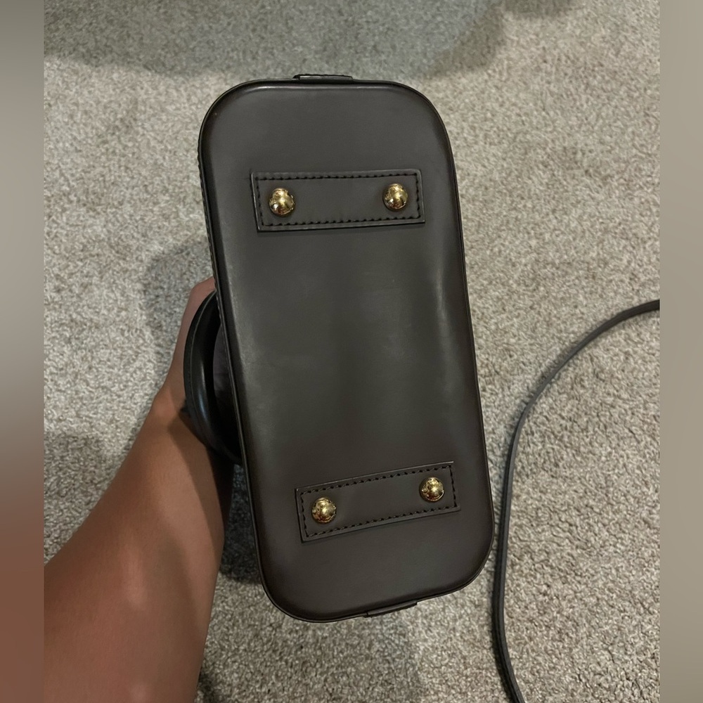 💯 AUTHENTIC Louis Vuitton Alma Handbag (2 way) Damier BB Brown - Picture 13 of 16